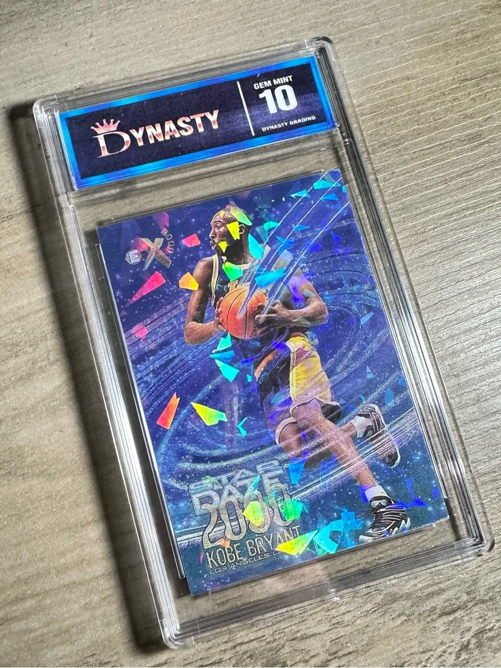 Kobe Bryant Rookie Gem Mint 10 1997 Fleer/Skybox 3/15 Holo Novelty Card. Lakers.